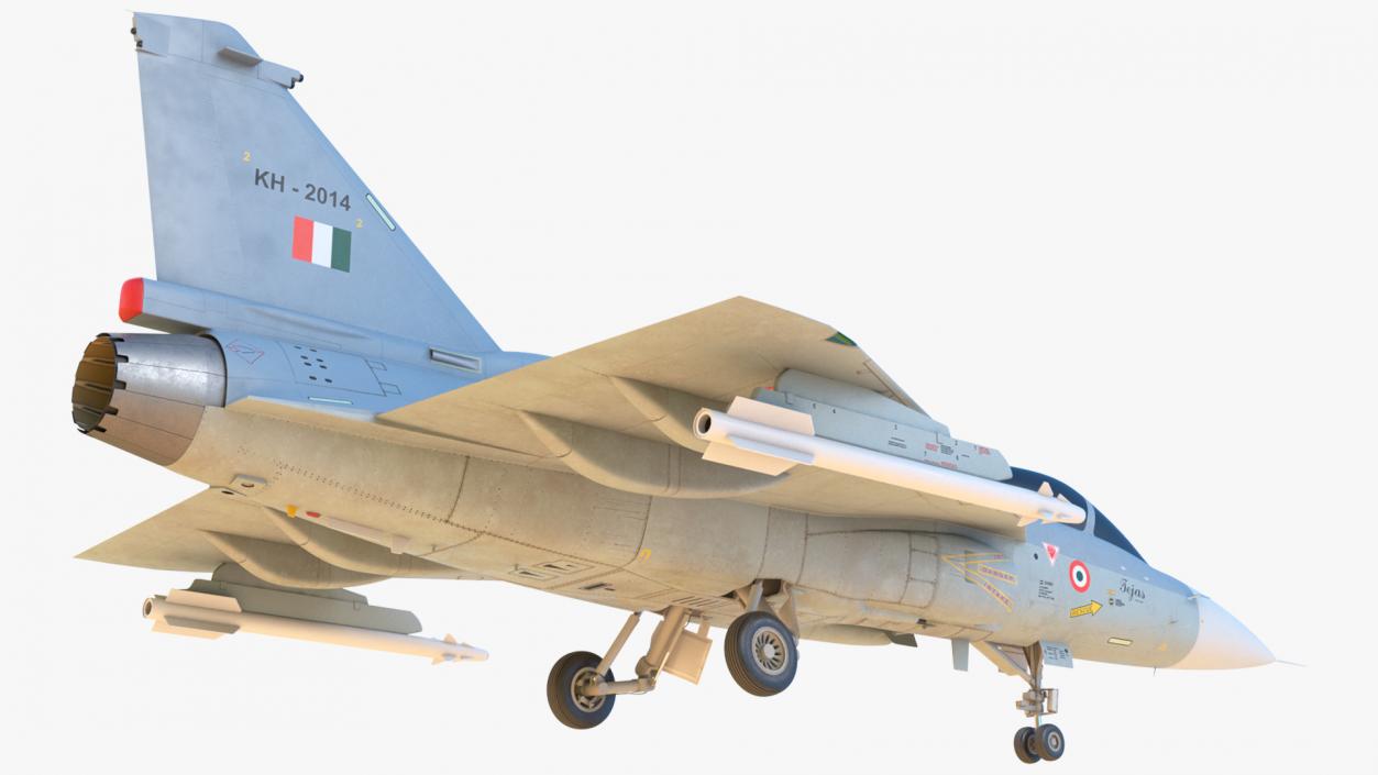 HAL Tejas Multirole Light Fighter Exterior Only 3D