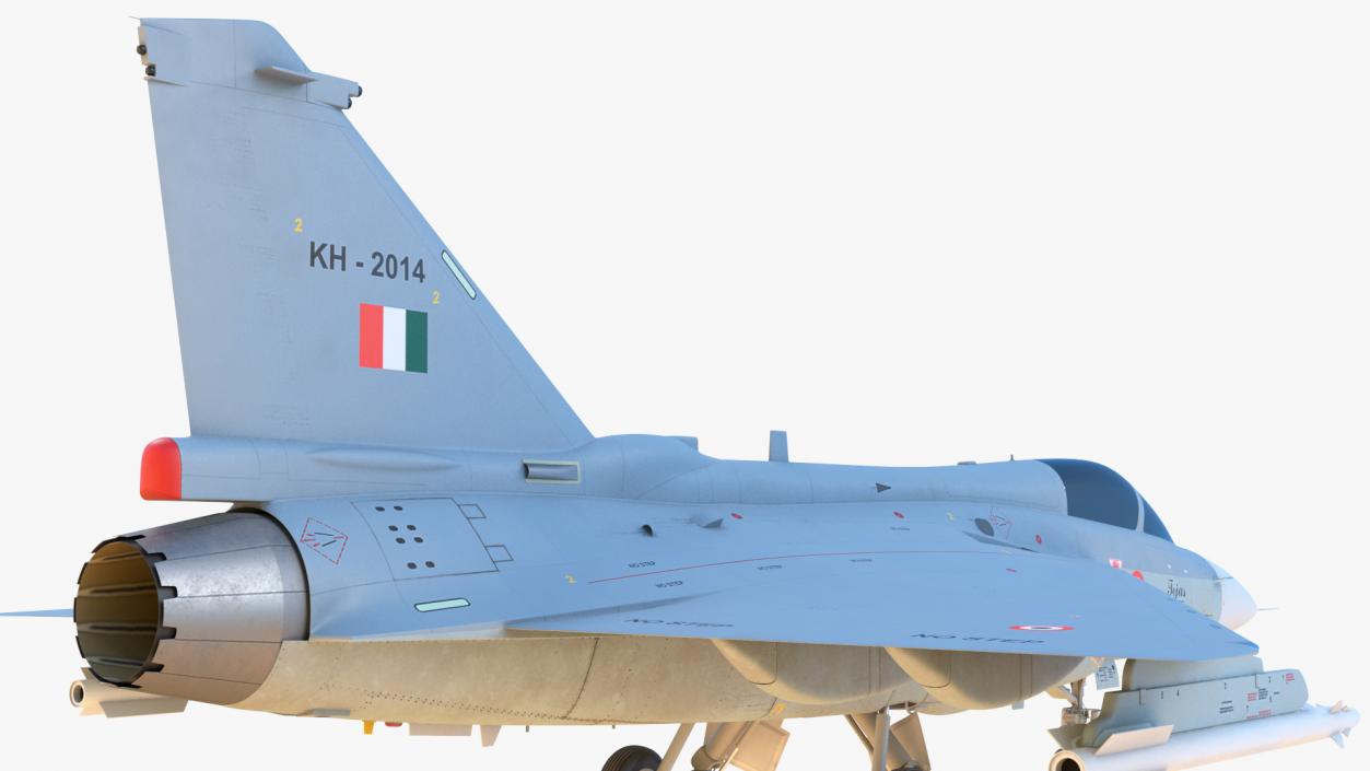 HAL Tejas Multirole Light Fighter Exterior Only 3D