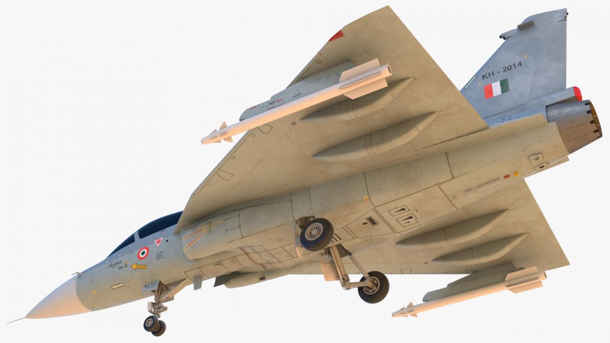 HAL Tejas Multirole Light Fighter Exterior Only 3D