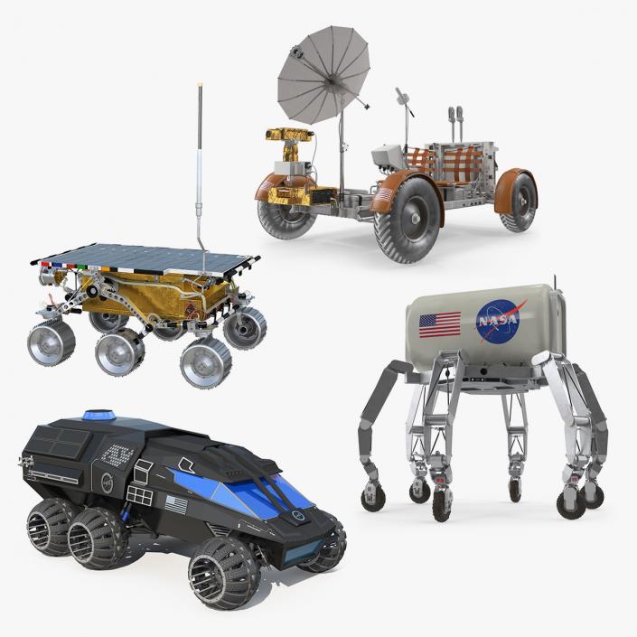 Space Vehicles 3D Models Collection 2 3D