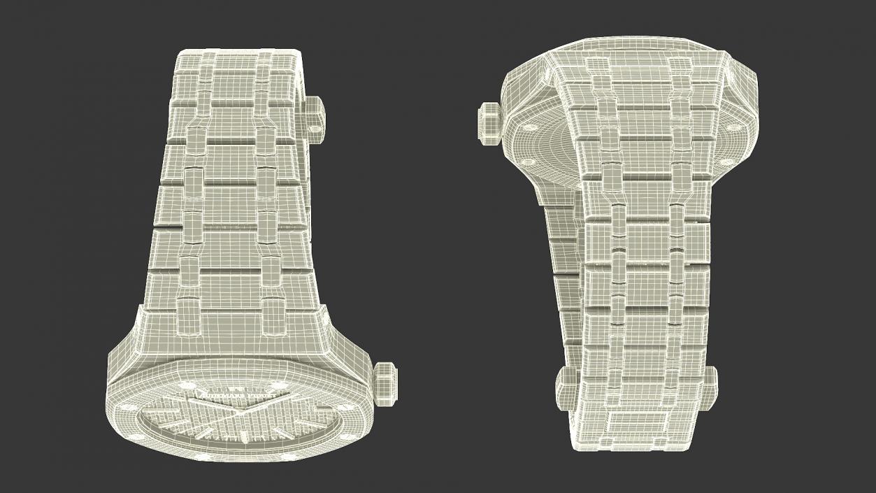 Audemars Piguet Royal Oak Black Stainless Steel Selfwinding 3D model