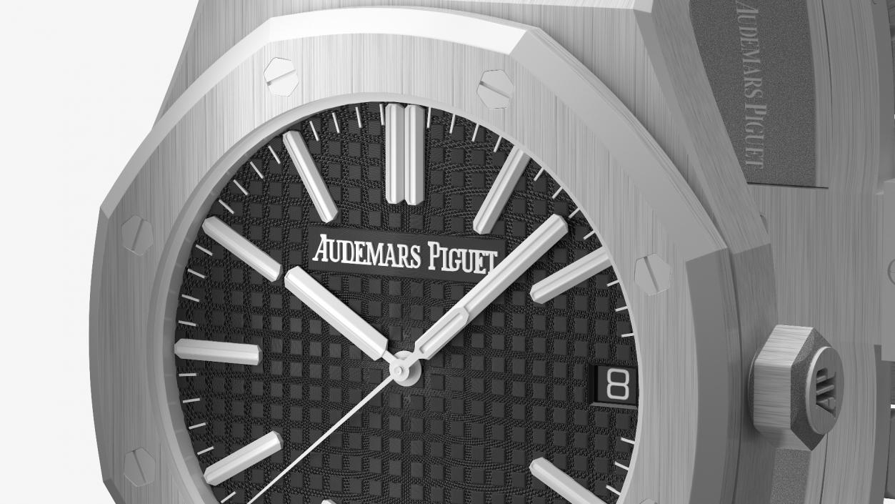 Audemars Piguet Royal Oak Black Stainless Steel Selfwinding 3D model