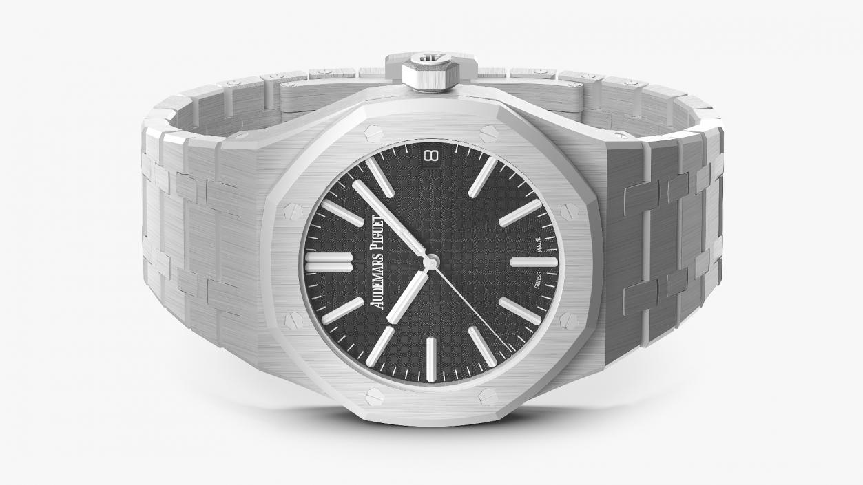 Audemars Piguet Royal Oak Black Stainless Steel Selfwinding 3D model