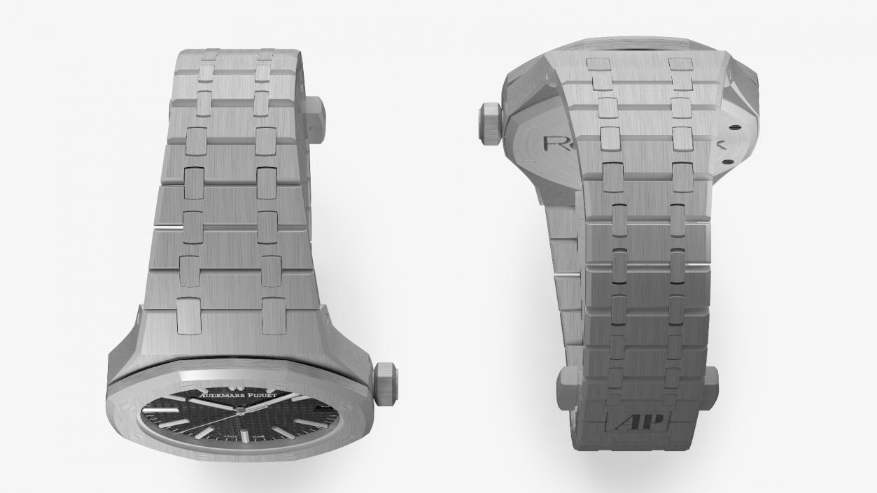 Audemars Piguet Royal Oak Black Stainless Steel Selfwinding 3D model