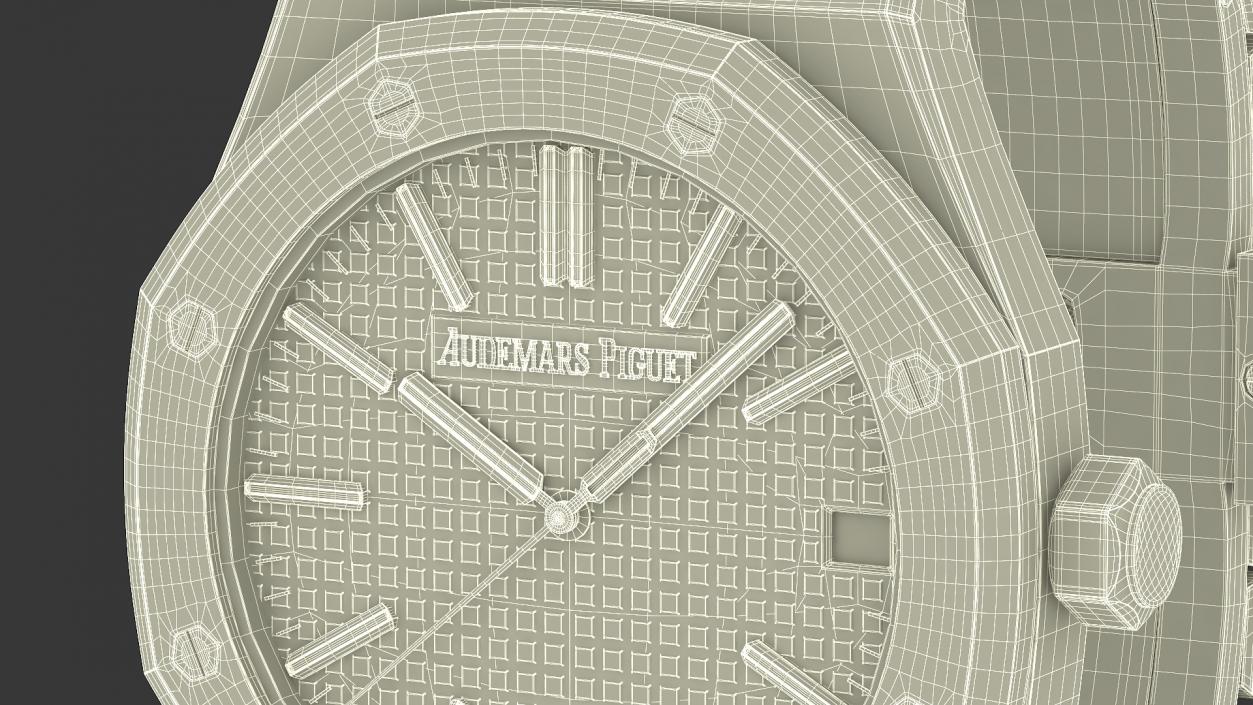 Audemars Piguet Royal Oak Black Stainless Steel Selfwinding 3D model