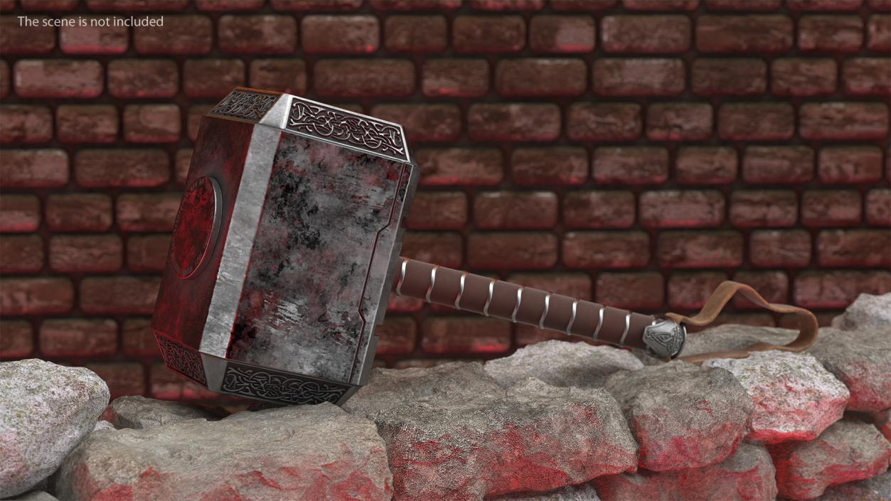 Mjolnir Hammer of Thor 3D