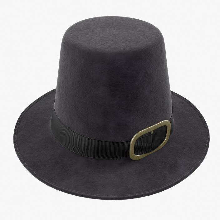 3D Pilgrim Hat