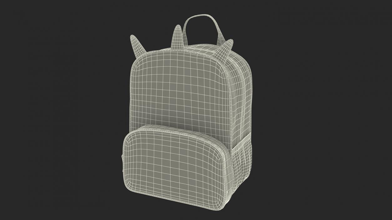 Kids Dinosaur Themed Backpack 3D model