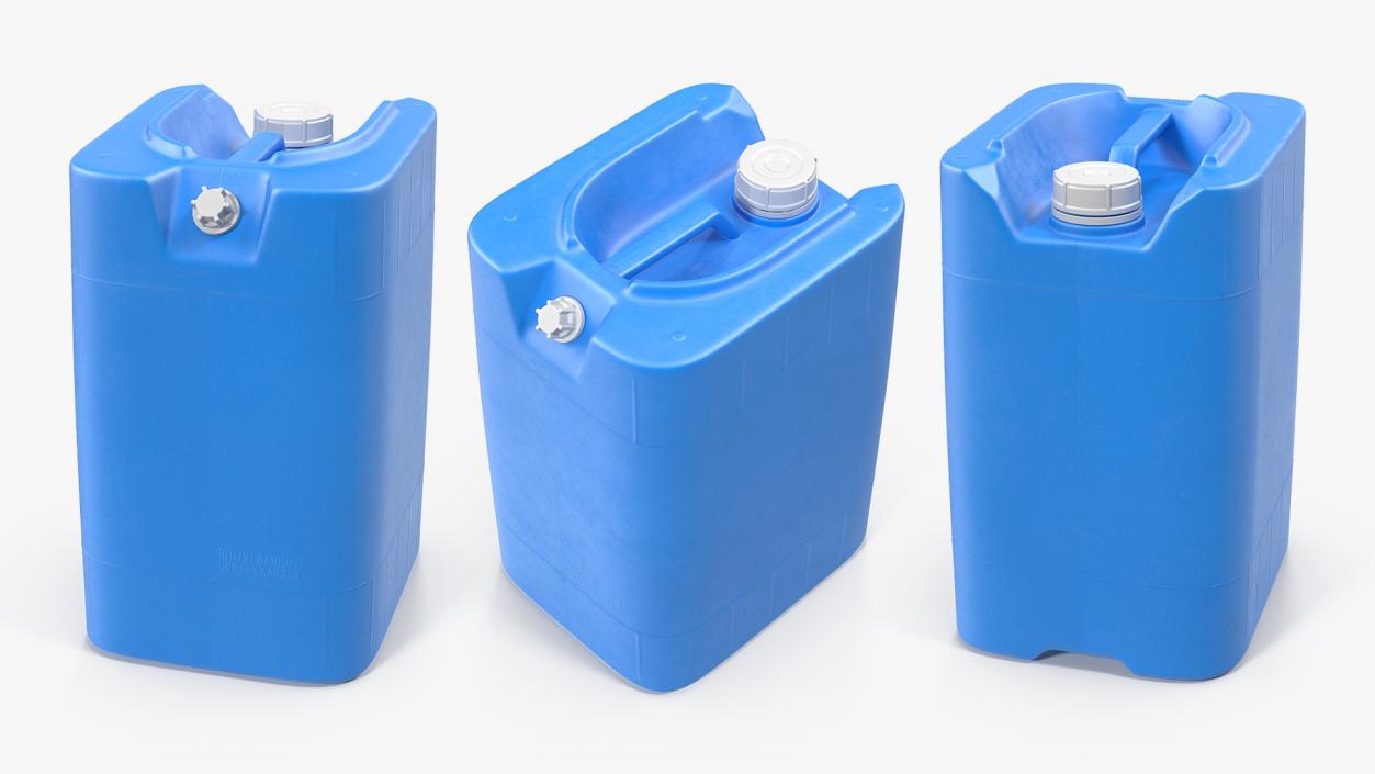 Plastic Water Tank 5 Gal 3D model