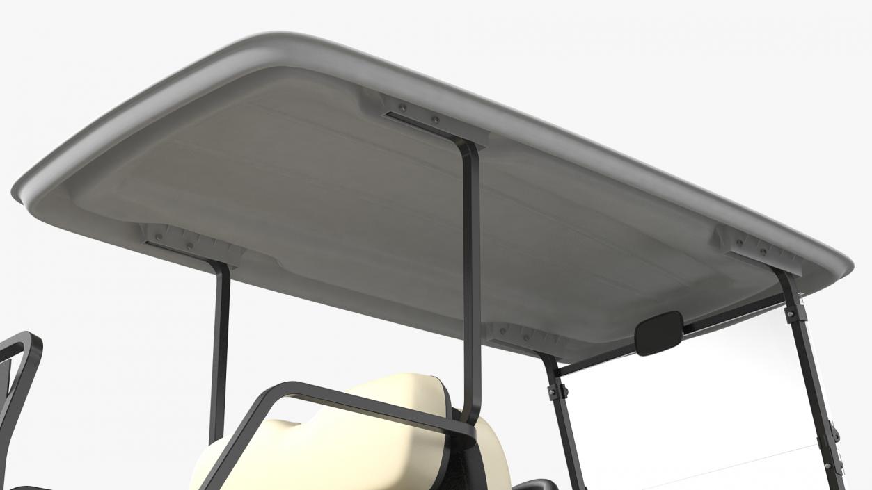 3D Rigged Golf Carts Collection model