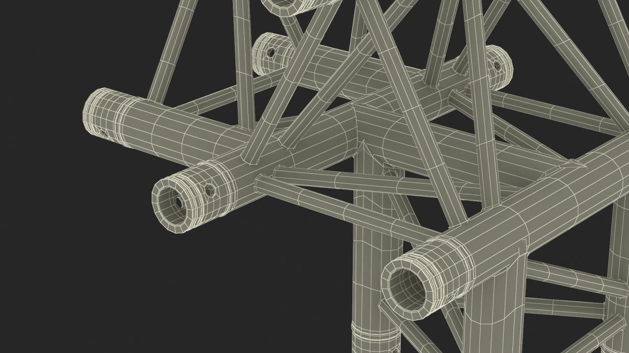 3D Construction Truss Modular 2 model