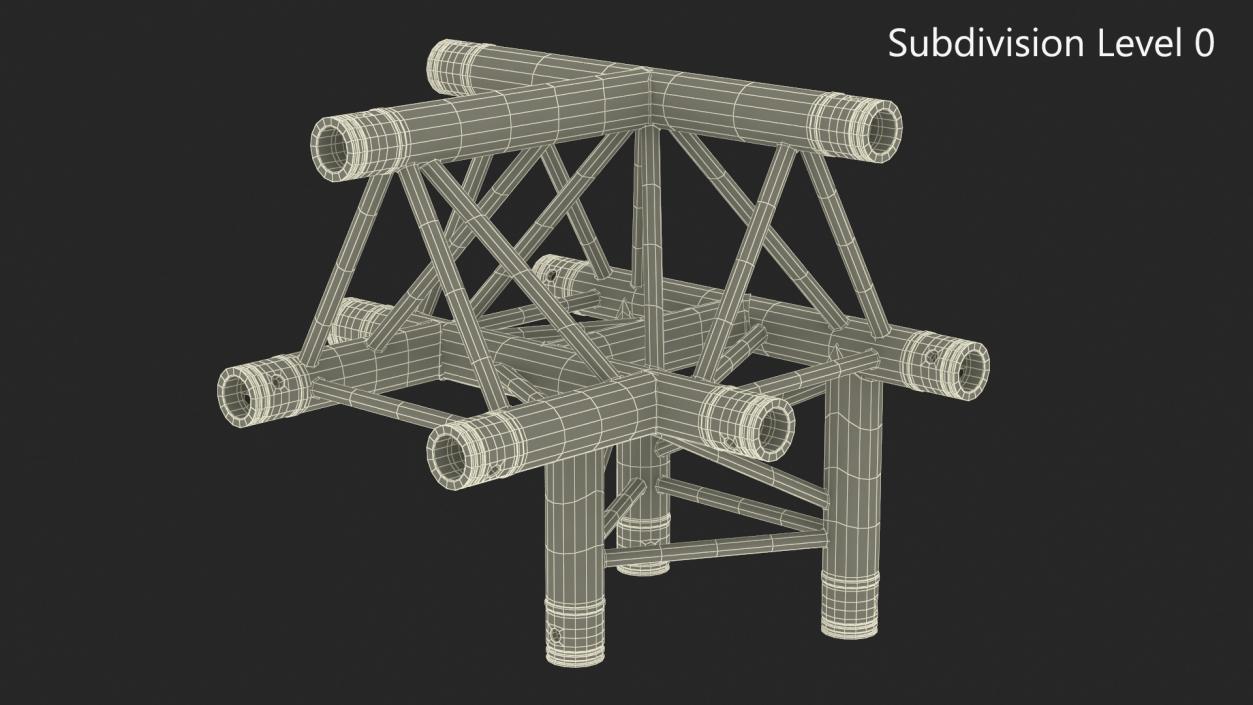 3D Construction Truss Modular 2 model