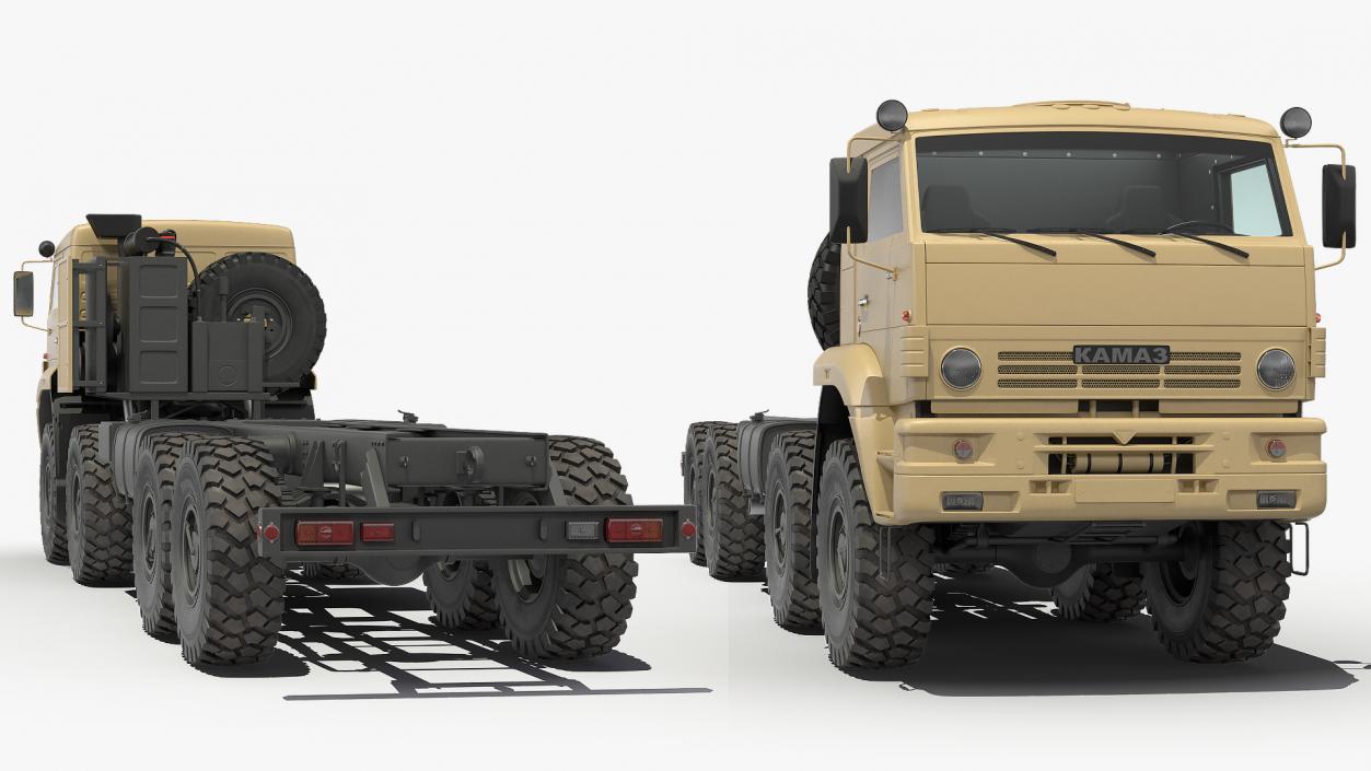 Kamaz 6560 Desert Camo 3D