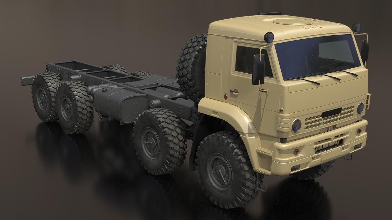 Kamaz 6560 Desert Camo 3D