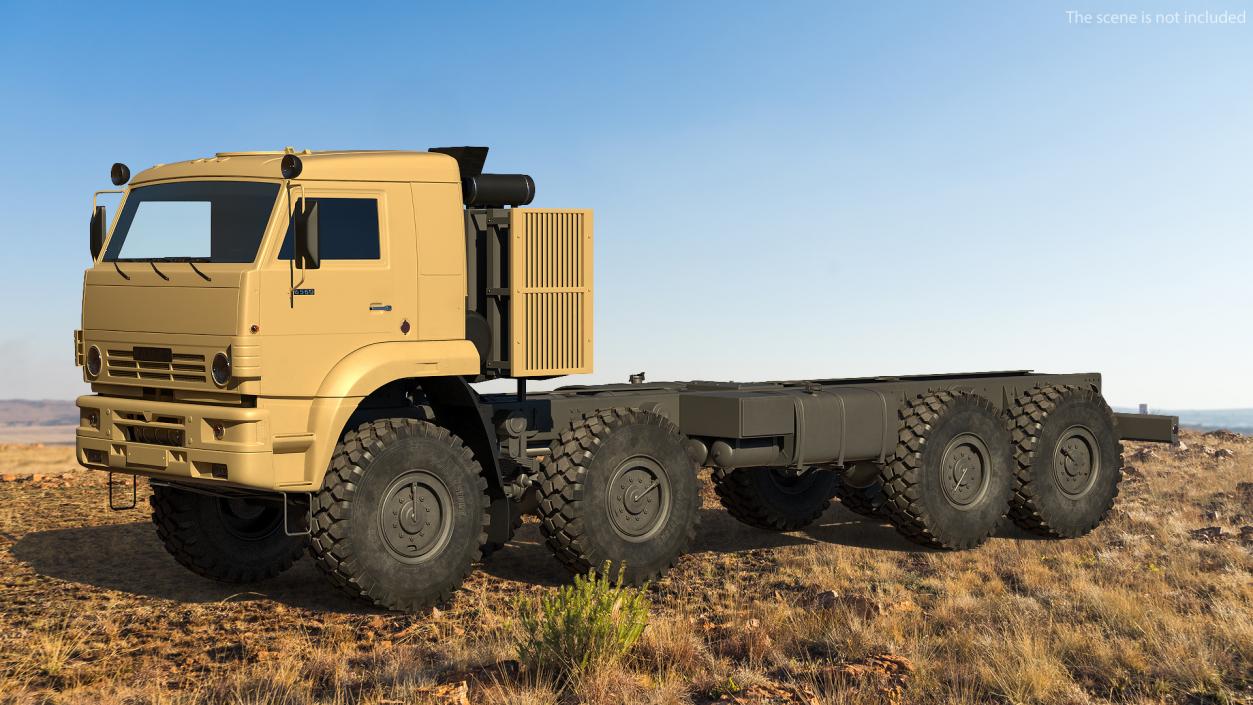 Kamaz 6560 Desert Camo 3D