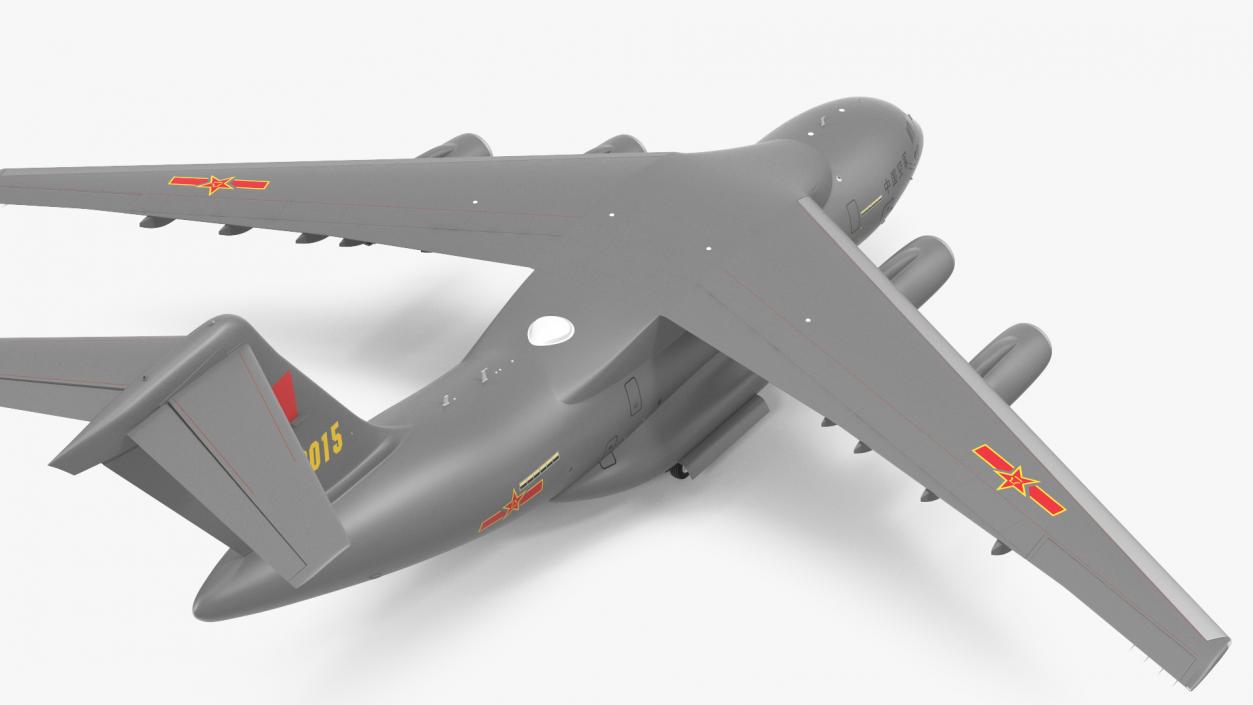 Xian Y20 Large Military Transport Aircraft 3D