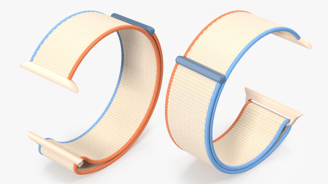 3D Apple Watch Bands Collection model