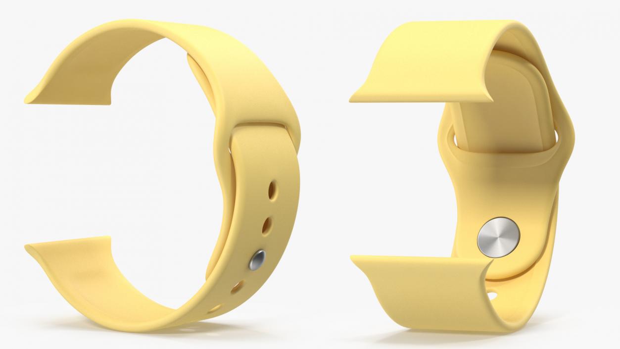 3D Apple Watch Bands Collection model