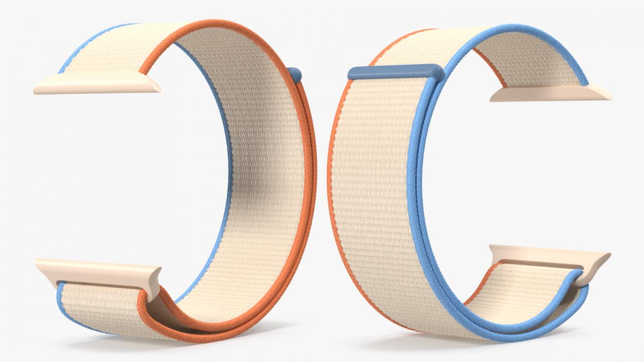 3D Apple Watch Bands Collection model