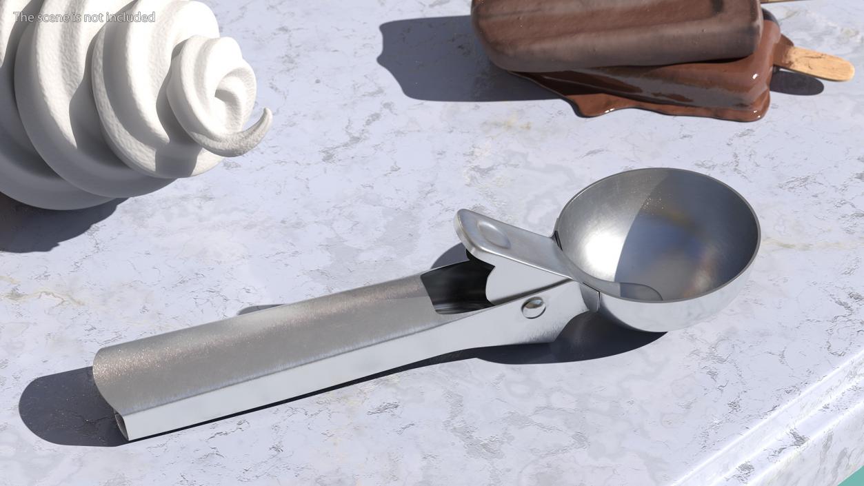 Ice Cream Scoops Collection 3D