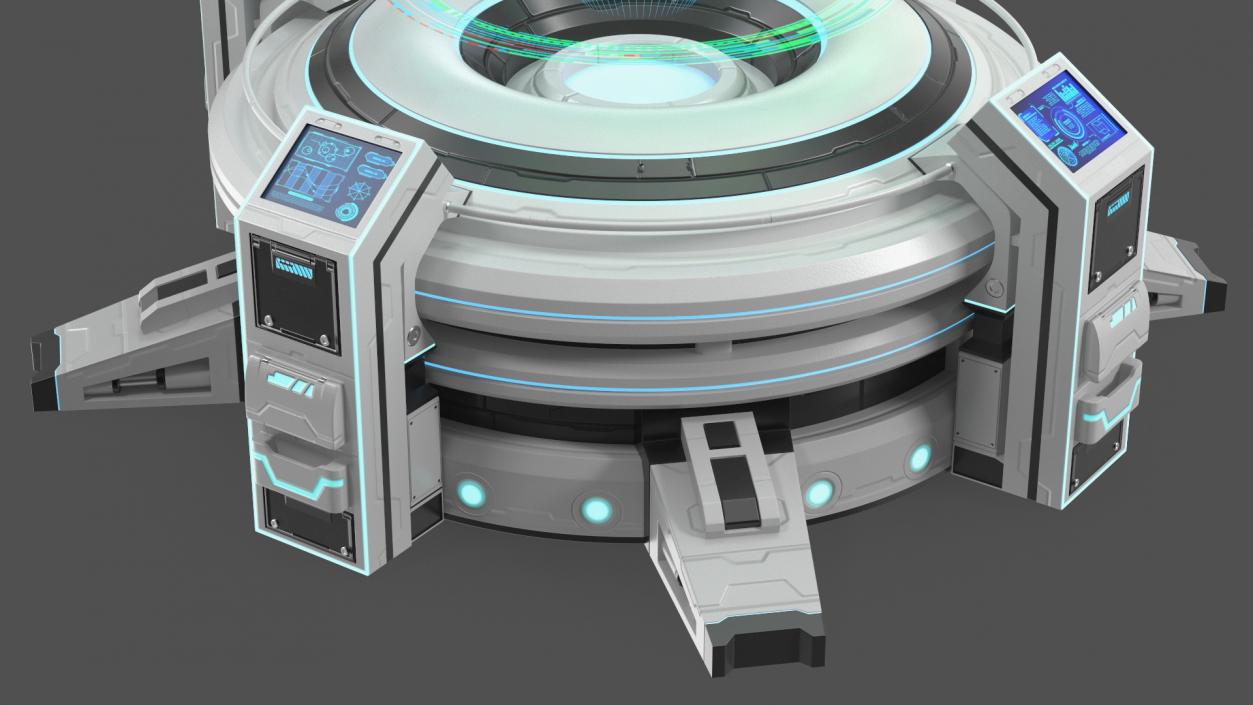 3D Neo Holo Interface model