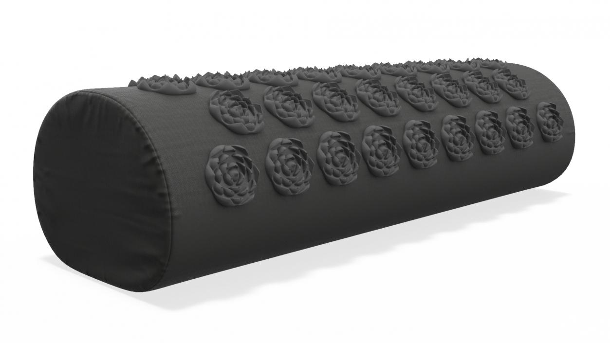 Acupressure Pillow Black 3D model