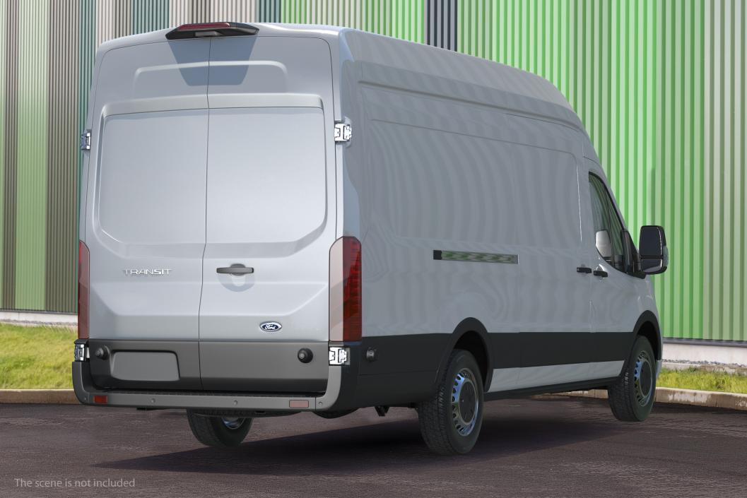 Ford Transit Cargo 2020 Simple Interior 3D model