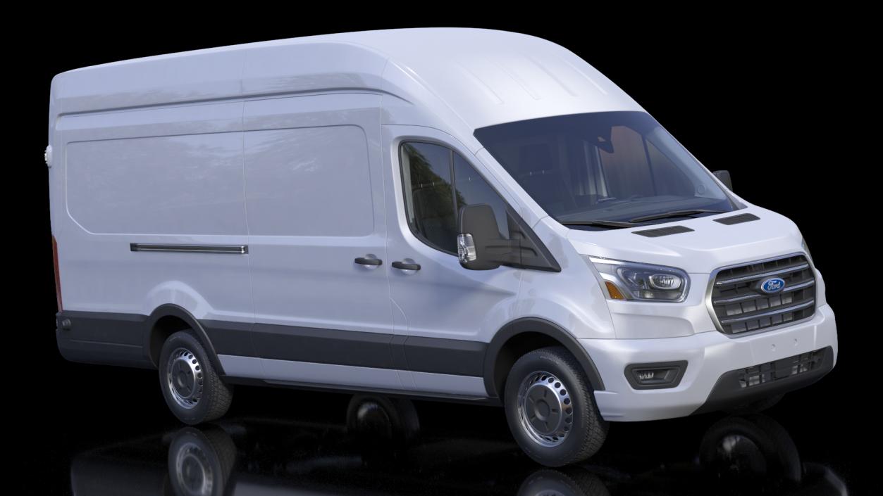 Ford Transit Cargo 2020 Simple Interior 3D model