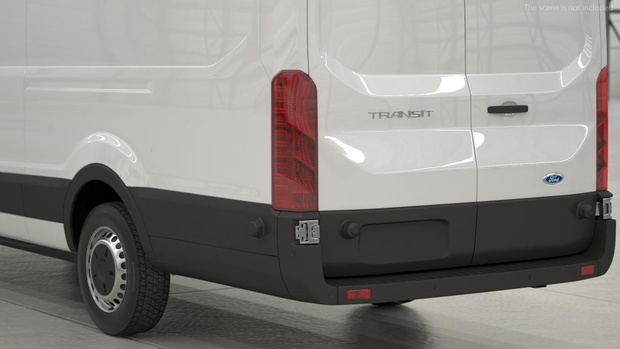 Ford Transit Cargo 2020 Simple Interior 3D model