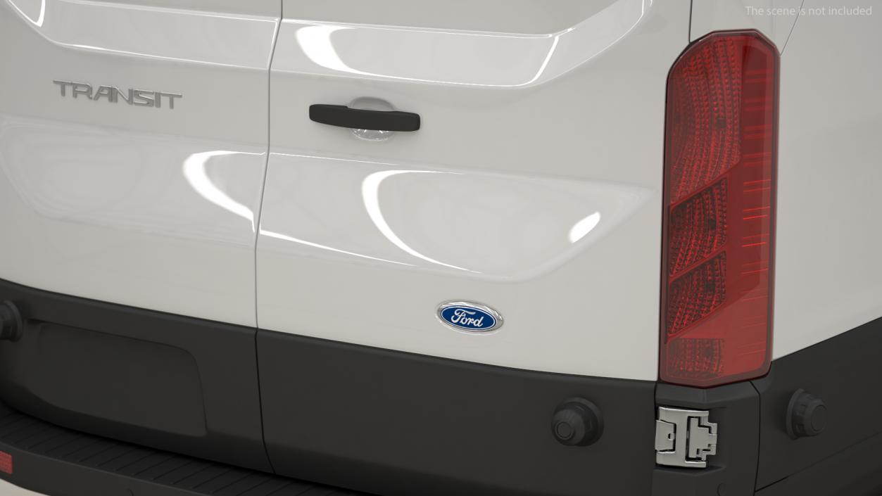 Ford Transit Cargo 2020 Simple Interior 3D model