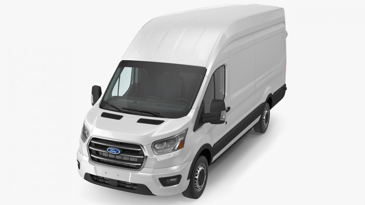 Ford Transit Cargo 2020 Simple Interior 3D model