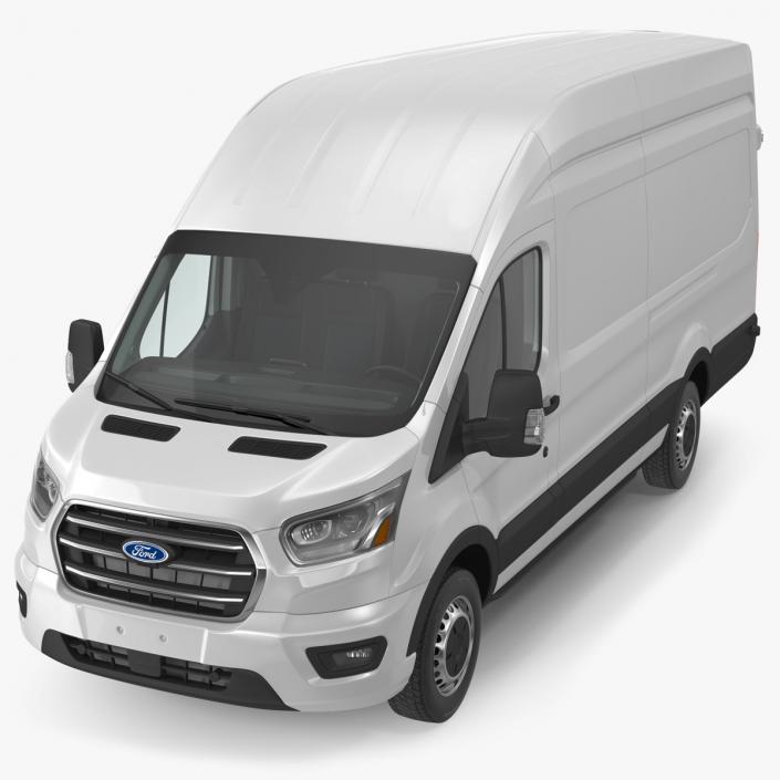 Ford Transit Cargo 2020 Simple Interior 3D model