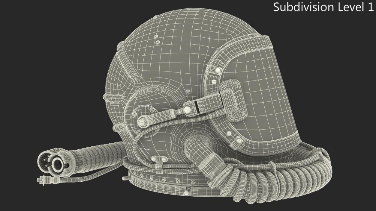 High Altitude Flying Helmet GSH6 3D