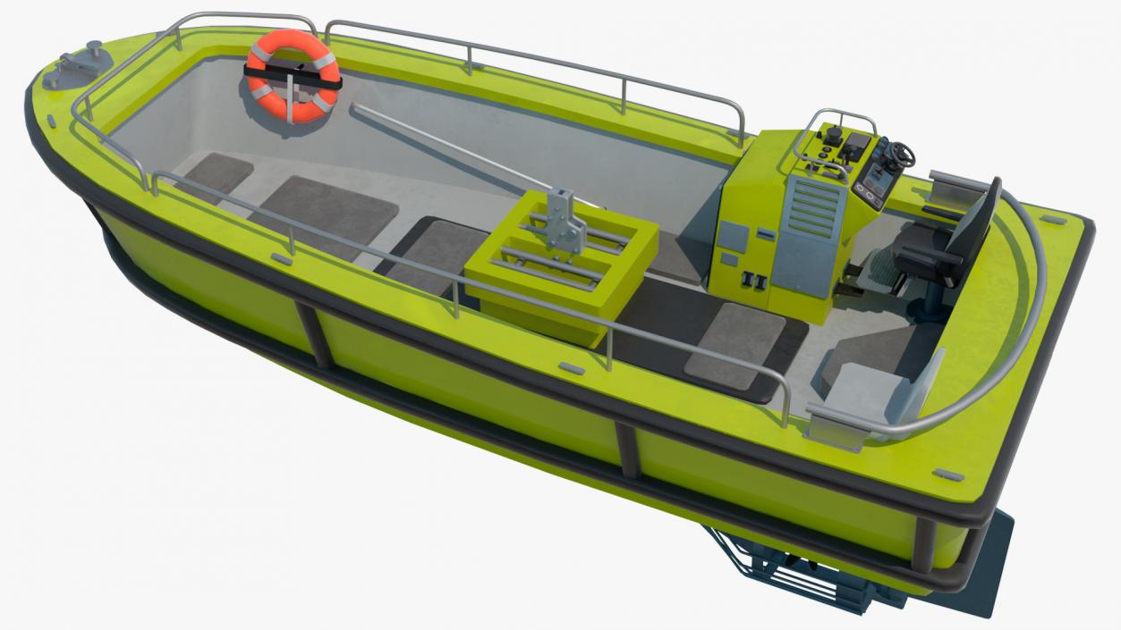 Cable Laying Vessel 3D model