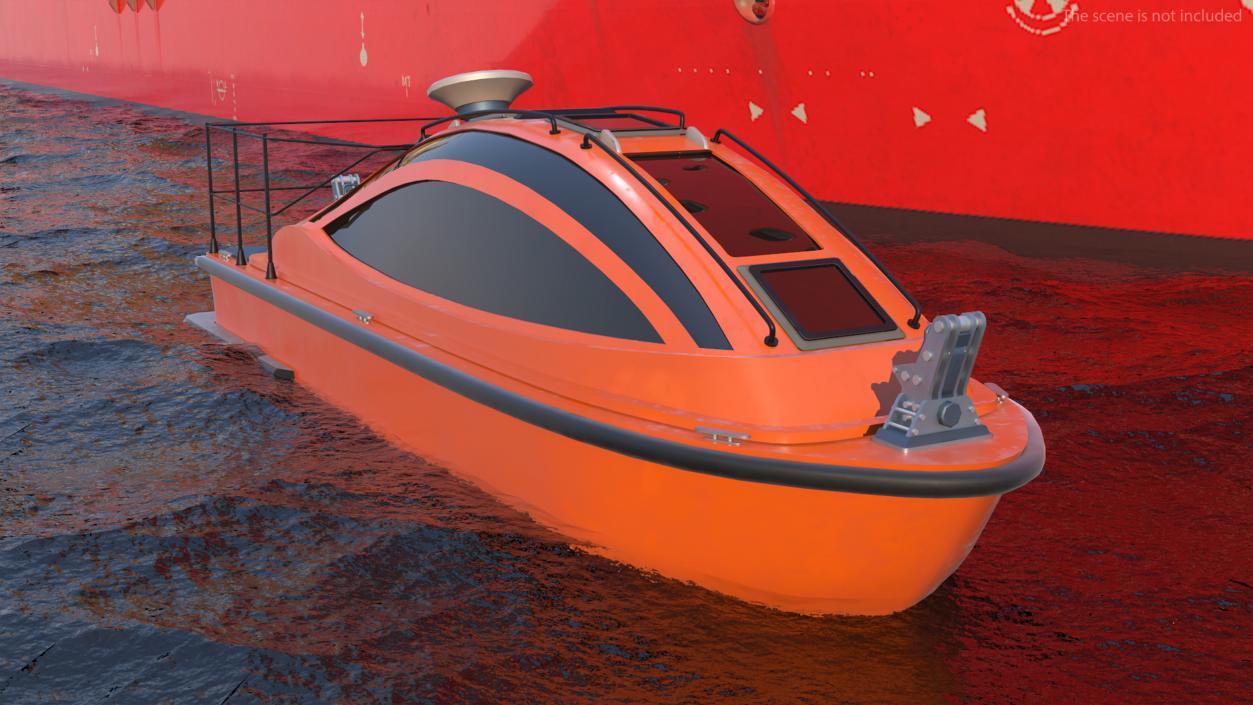 Cable Laying Vessel 3D model