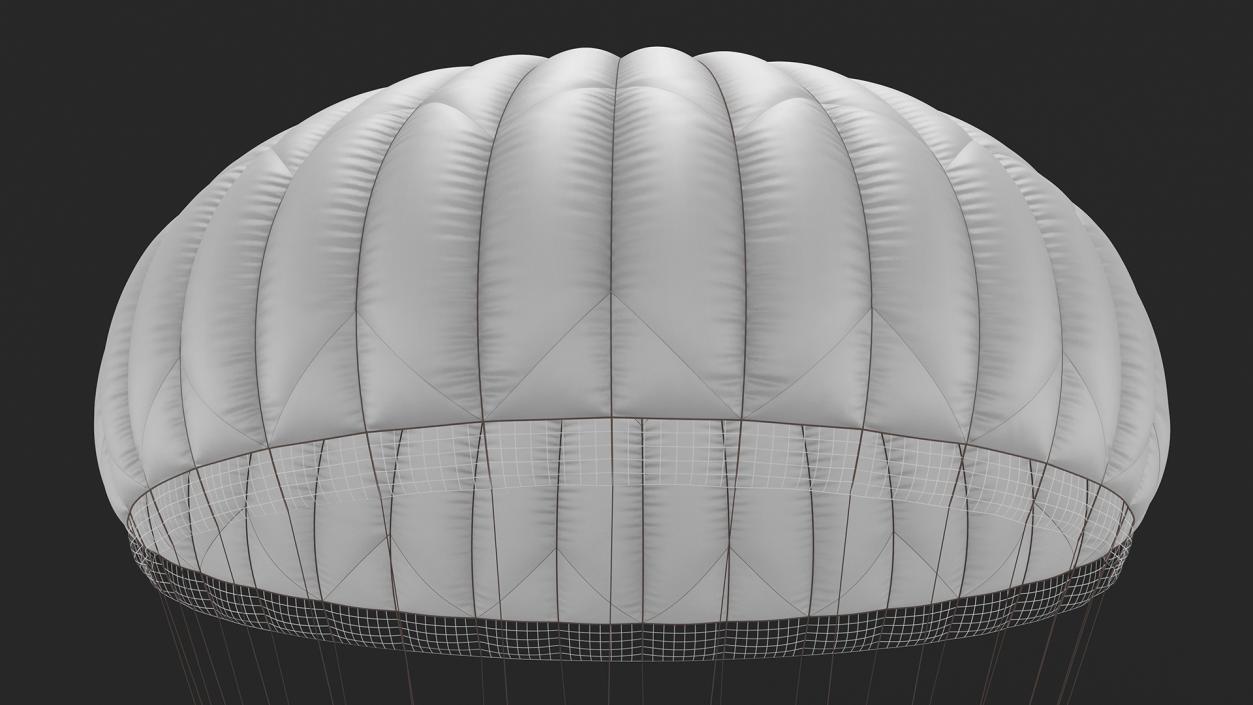 3D Parachute Attachment for Paratrooper