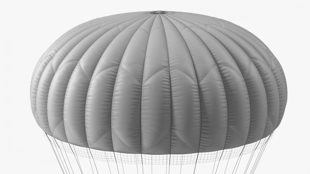 3D Parachute Attachment for Paratrooper