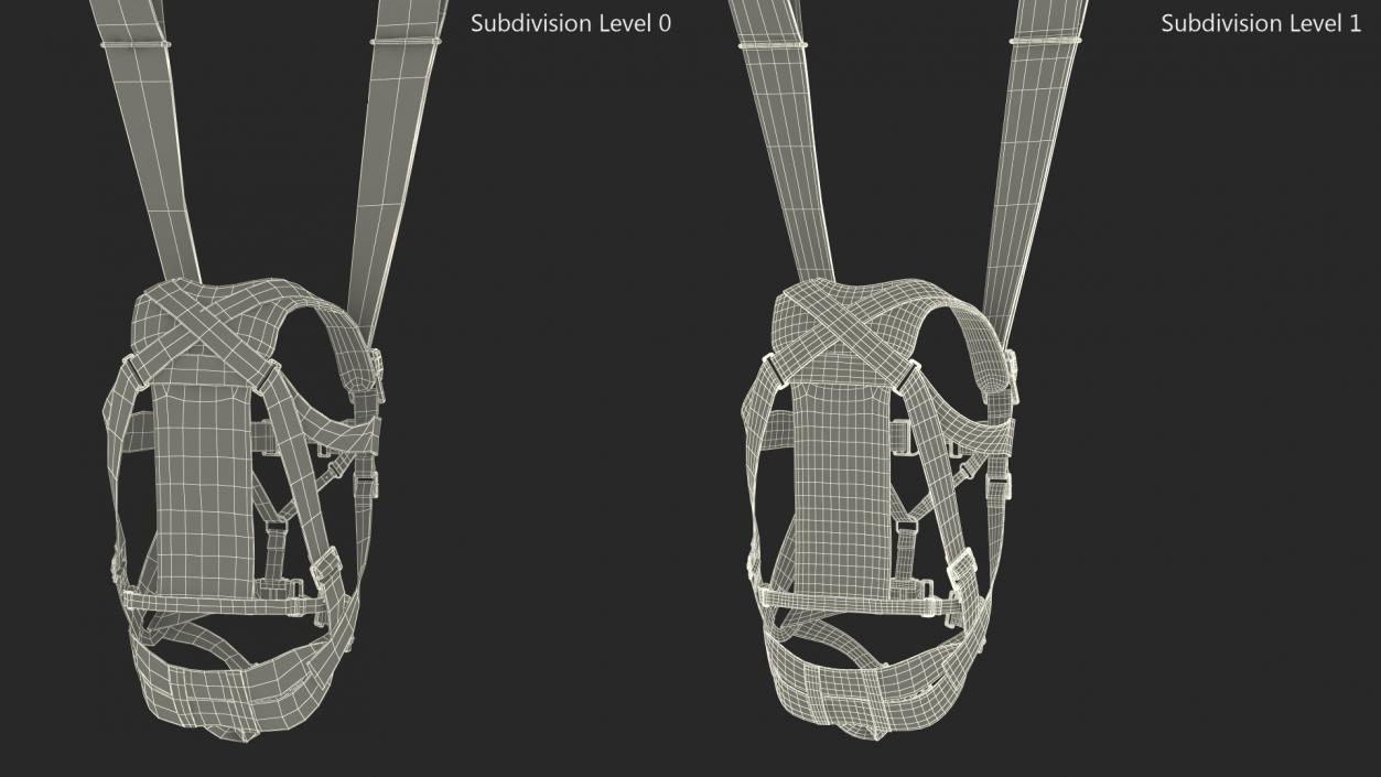 3D Parachute Attachment for Paratrooper