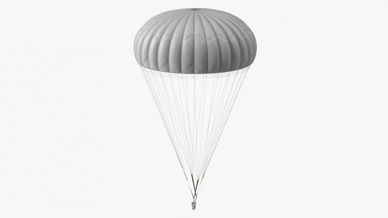 3D Parachute Attachment for Paratrooper