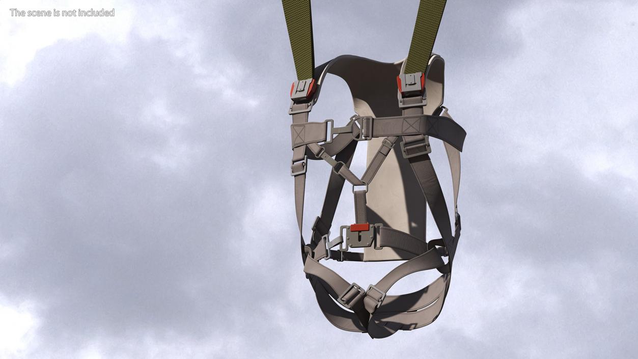 3D Parachute Attachment for Paratrooper