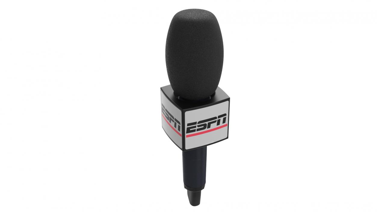 3D ESPN Wireless Reporting Microphone Square