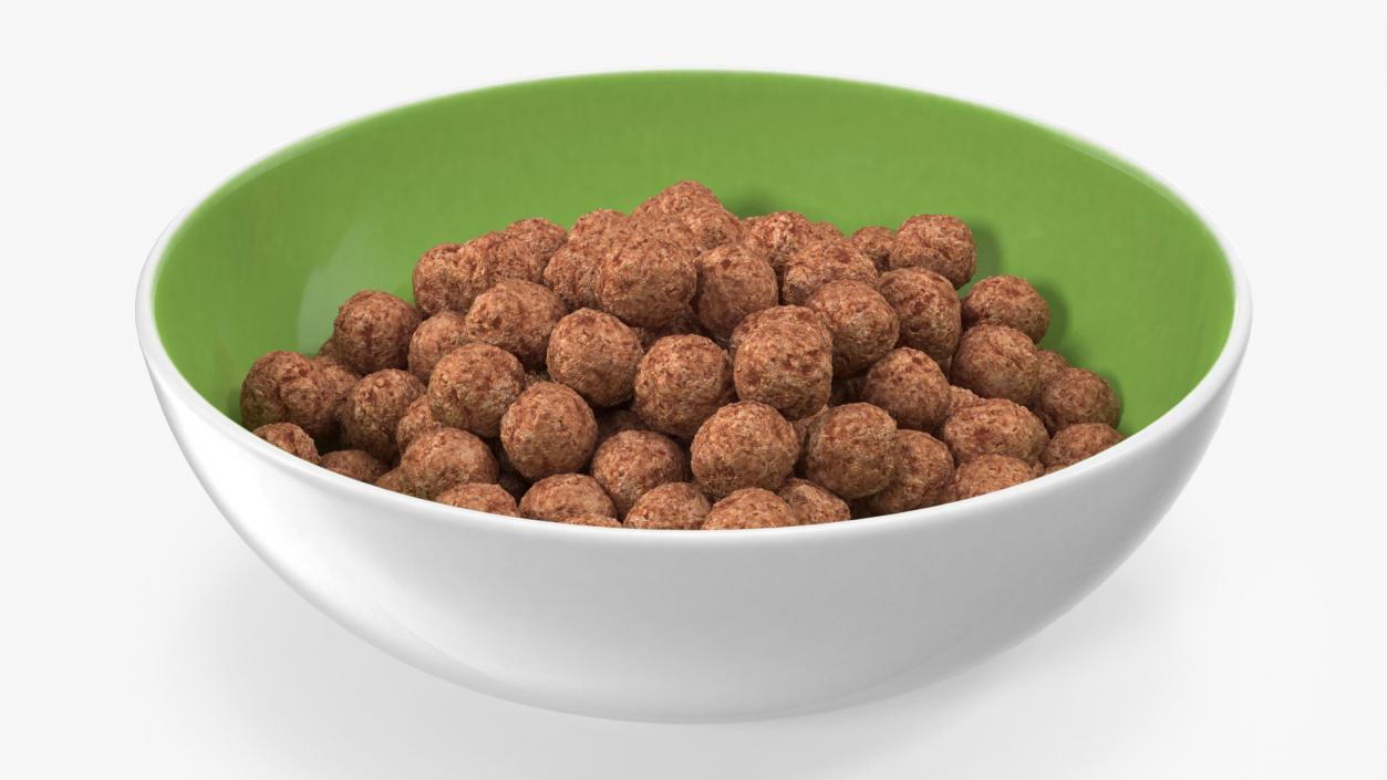 3D Bowl of Breakfast Cereals Collection 2 model