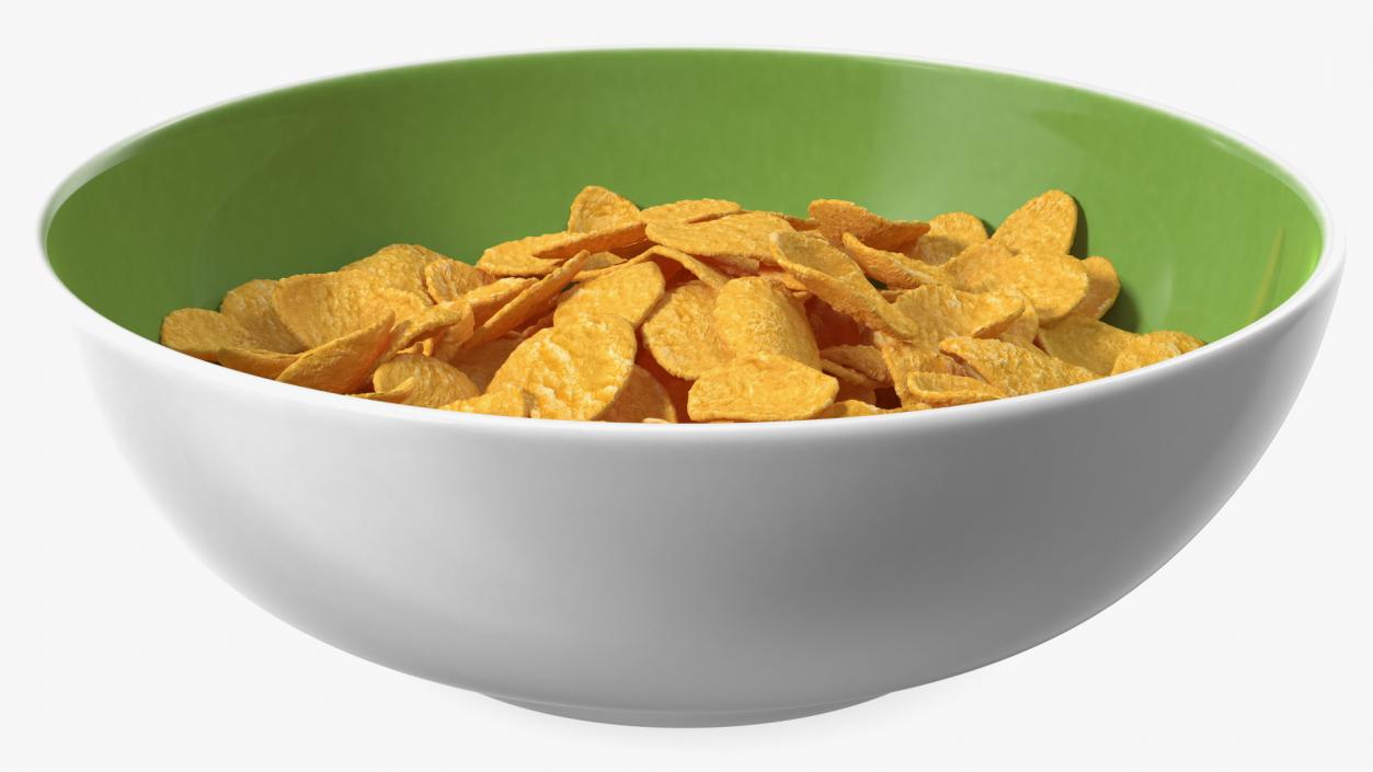 3D Bowl of Breakfast Cereals Collection 2 model