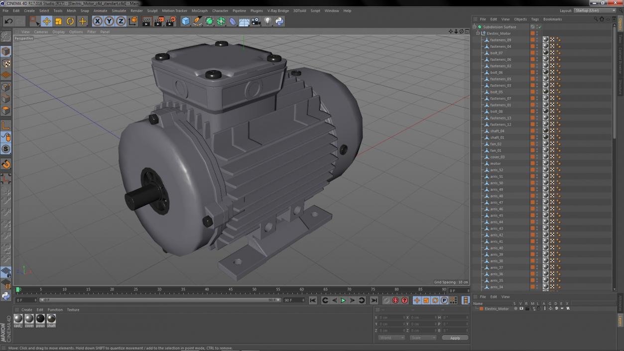 Electric Motor(1) 3D