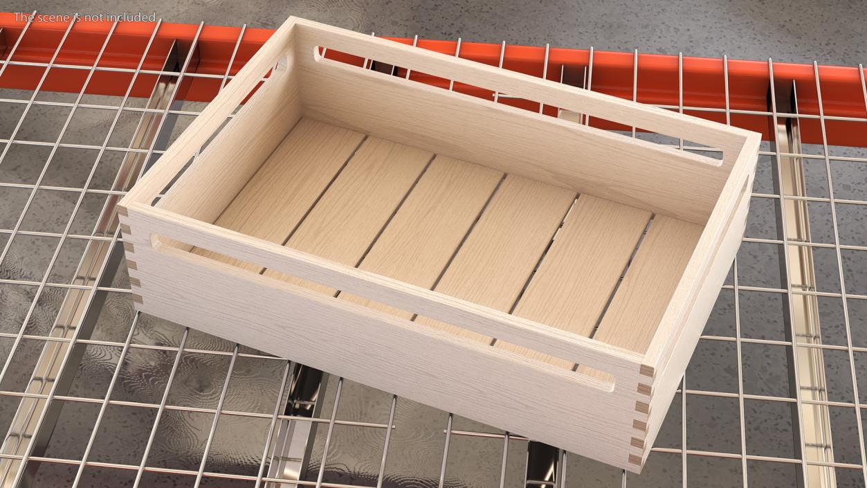 3D model Stacking Crate h12cm