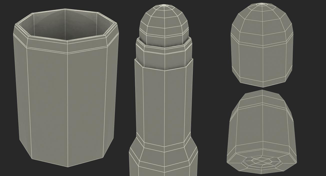 3D model Cartridge Case and Bullet