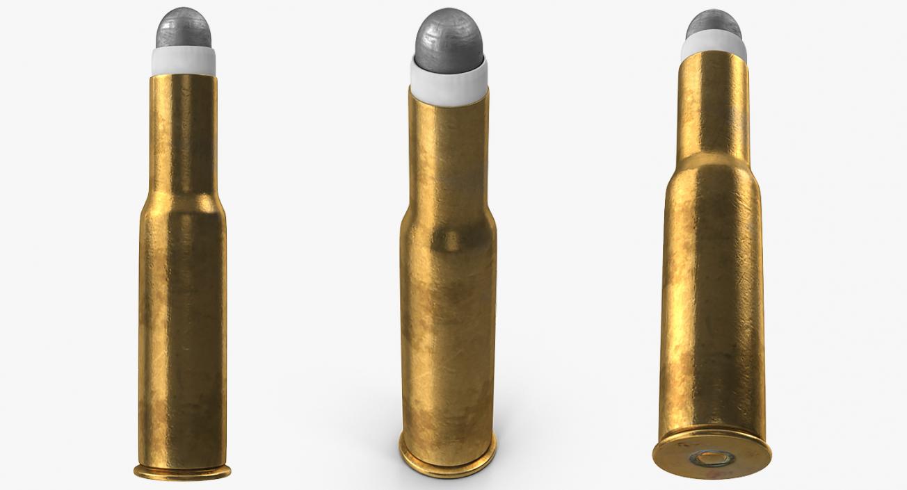 3D model Cartridge Case and Bullet