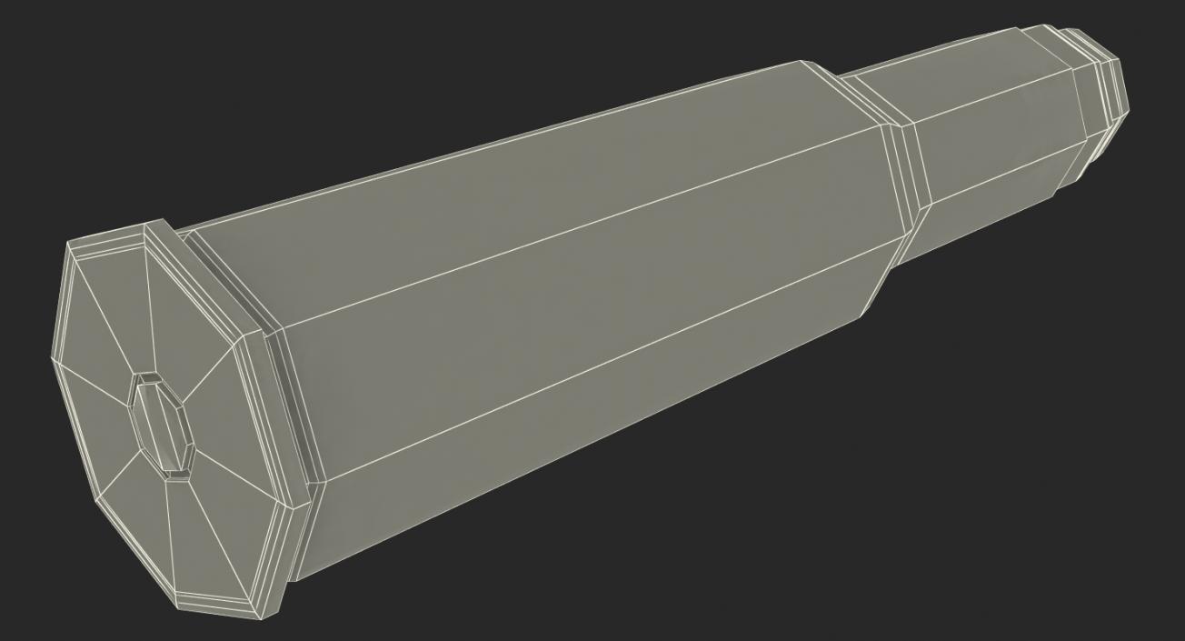 3D model Cartridge Case and Bullet