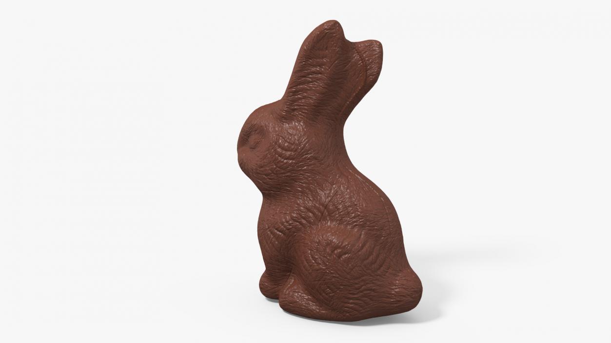 Chocolate Easter Bunny 3D