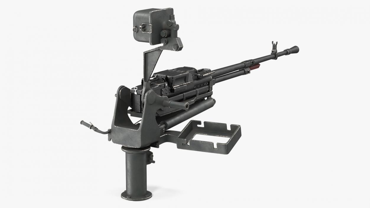 3D NSV Utyos Machine Gun